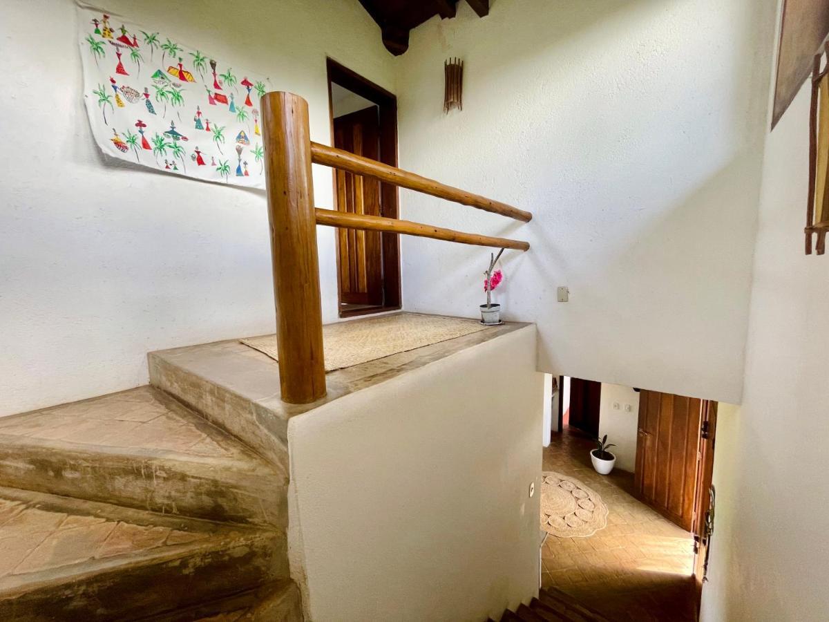 Espelho Bahia Blue House Bed & Breakfast Praia do Espelho Exterior photo