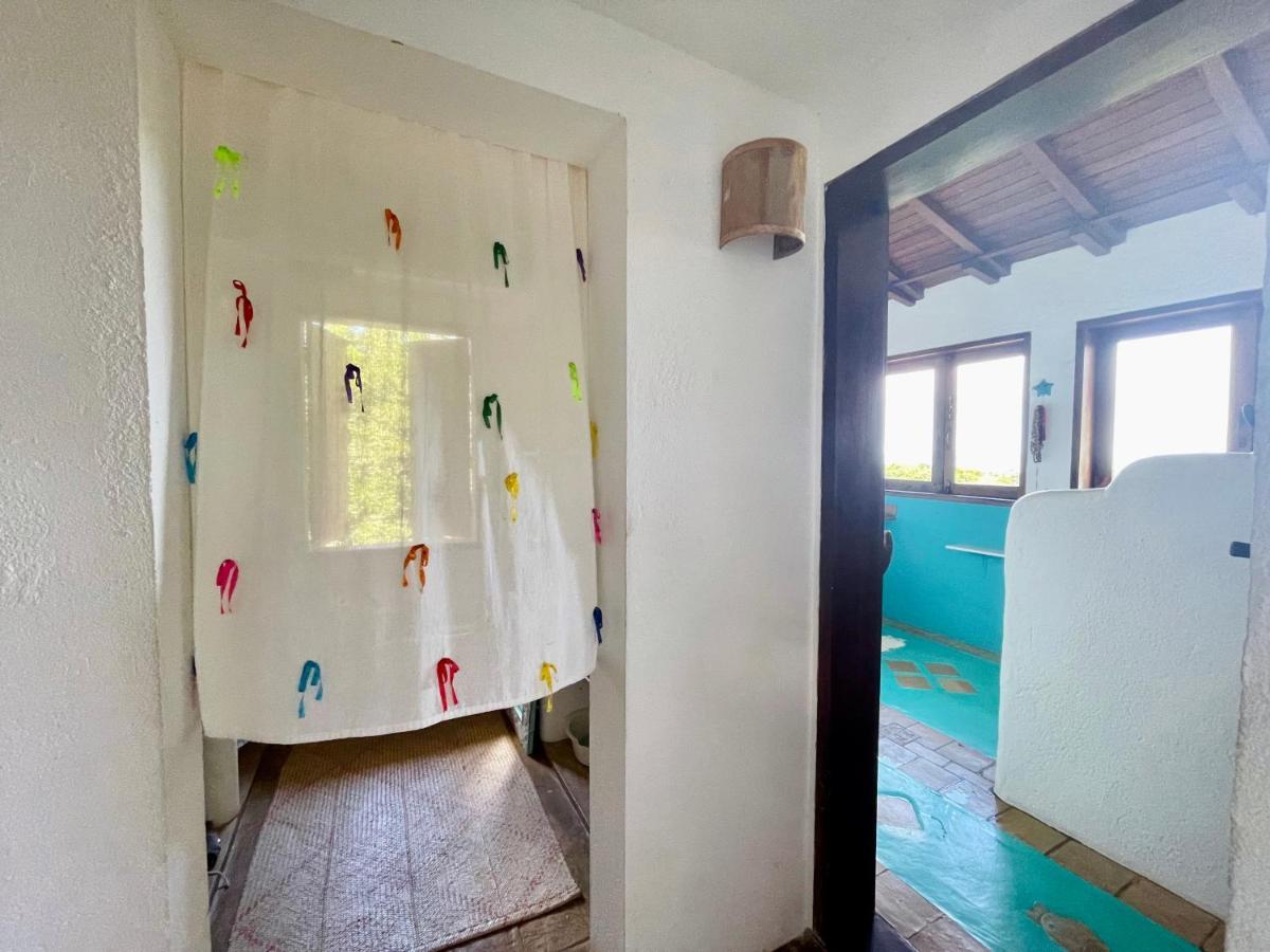 Espelho Bahia Blue House Bed & Breakfast Praia do Espelho Exterior photo