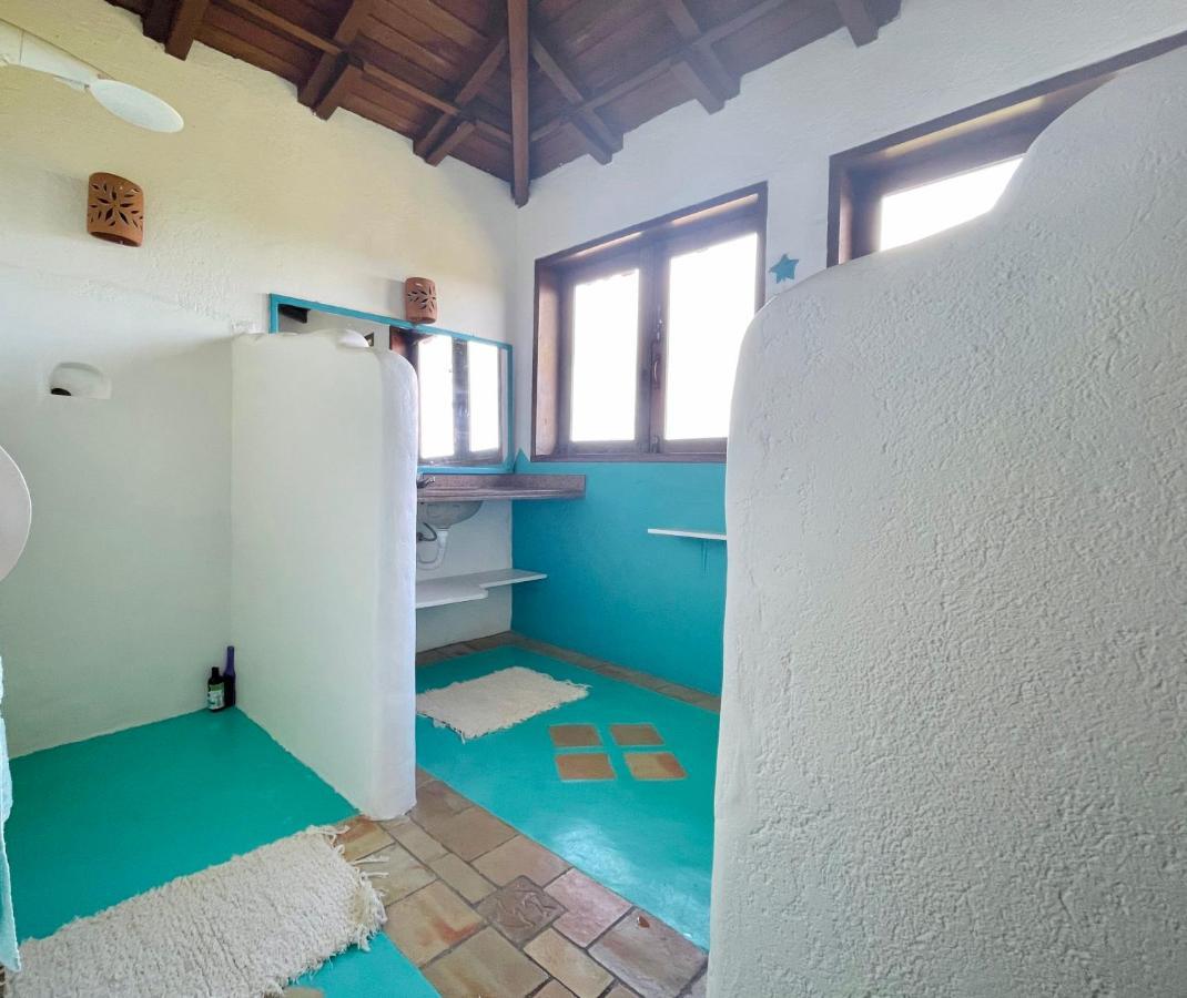 Espelho Bahia Blue House Bed & Breakfast Praia do Espelho Exterior photo