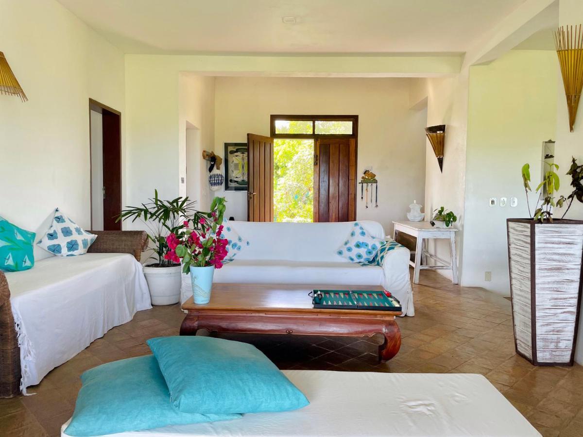 Espelho Bahia Blue House Bed & Breakfast Praia do Espelho Exterior photo
