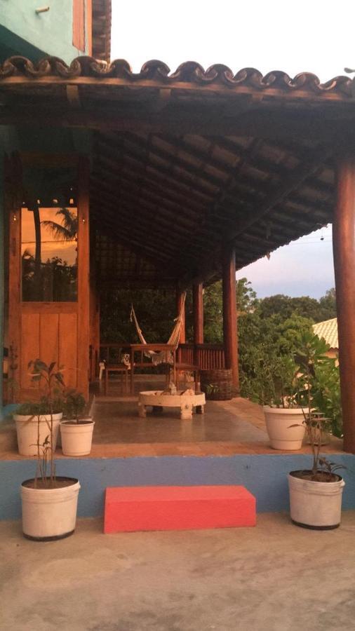 Espelho Bahia Blue House Bed & Breakfast Praia do Espelho Exterior photo